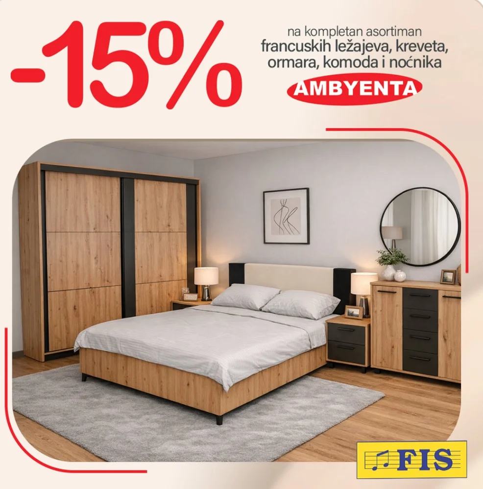 Ambyenta SNIŽENJE NAMJEŠTAJA februar 2026.