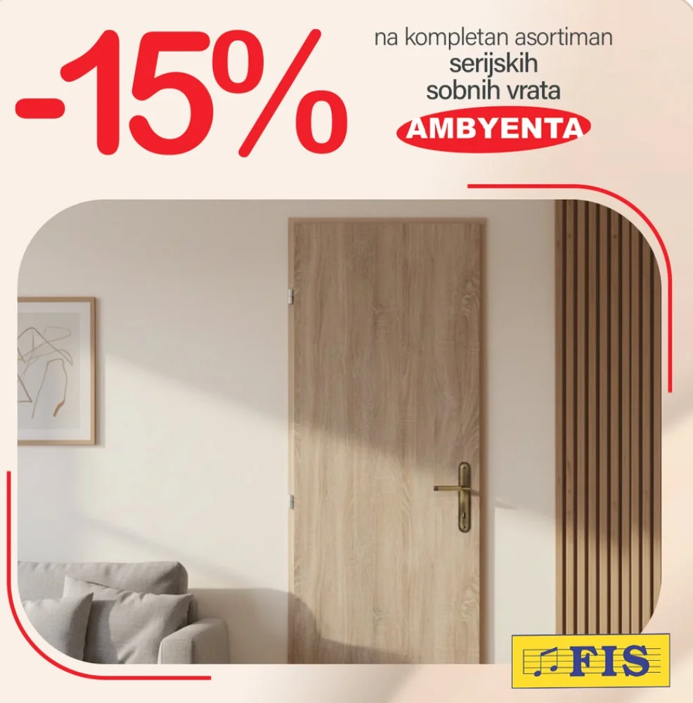 Ambyenta SNIŽENJE NAMJEŠTAJA februar 2026.
