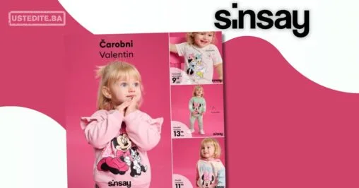 Sinsay akcija: Disney kolekcija za Valentinovo februar 2026.