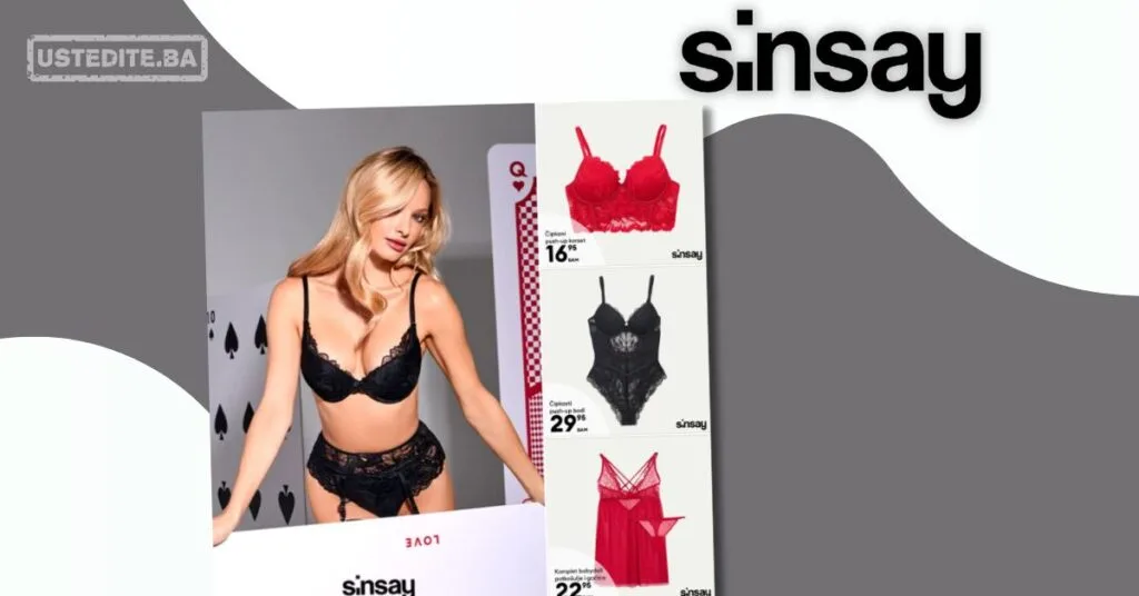 Sinsay DONJI VEŠ ZA ŽENE februar 2026.