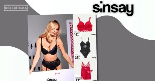 Sinsay DONJI VEŠ ZA ŽENE februar 2026.