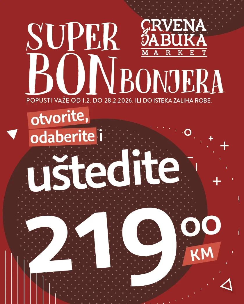 Crvena Jabuka GASTRO ponuda 1-28.2.2026.