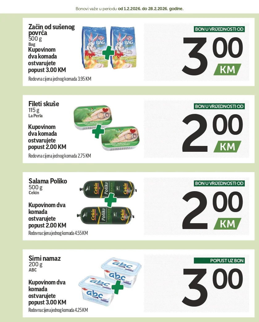 Crvena Jabuka GASTRO ponuda 1-28.2.2026.