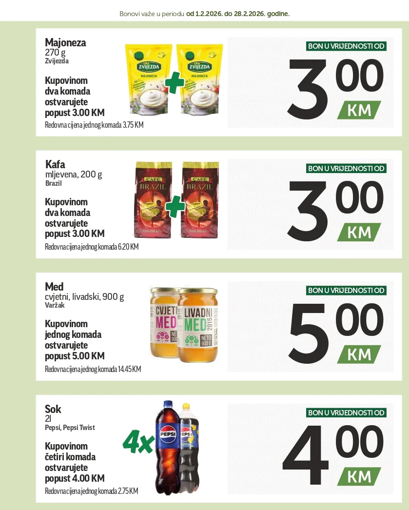 Crvena Jabuka GASTRO ponuda 1-28.2.2026.