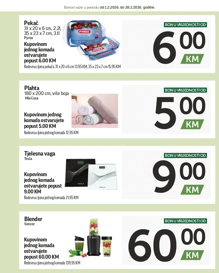 Crvena Jabuka GASTRO ponuda 1-28.2.2026.