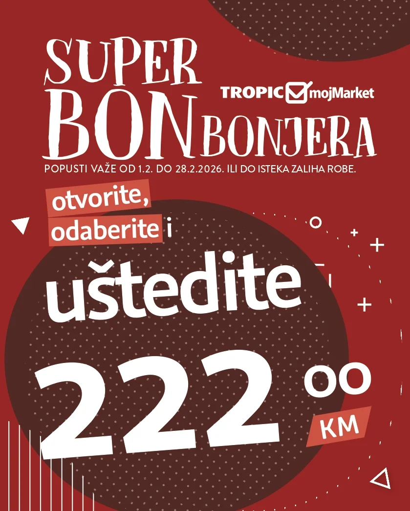 Tropic katalog SUPER BONBONJERA 1-28.2.2026.