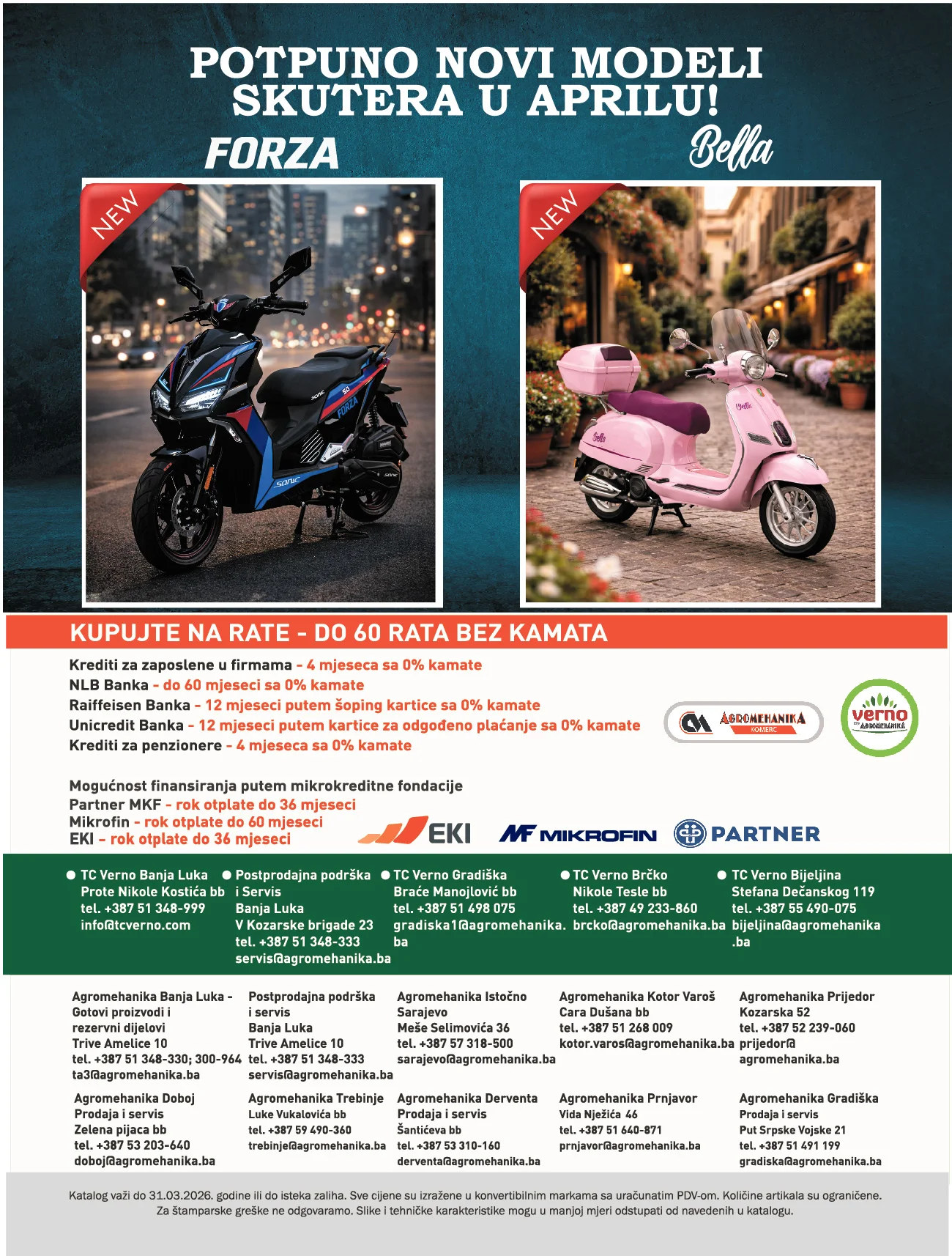 Verno by Agromehanika katalog mart 2026.