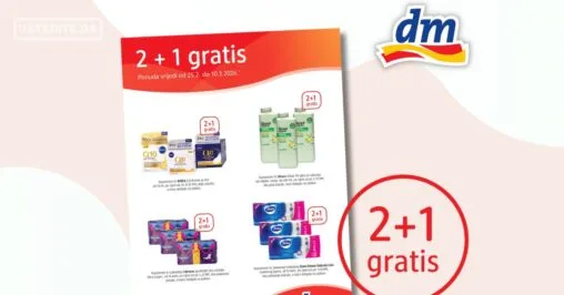dm 2+1 GRATIS 25.2-10.3.2026.