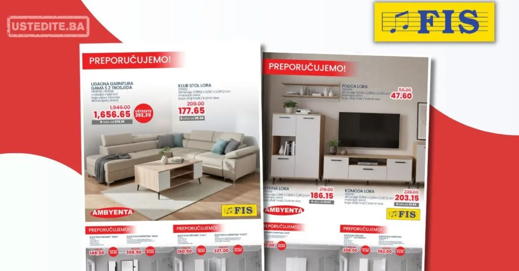 Fis NAMJEŠTAJ - PREPORUČUJEMO