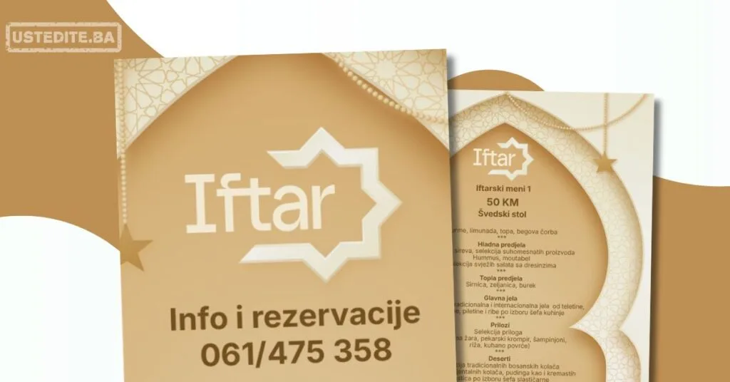 Malak IFTARSKI MENI 📍 Ilidža 2026.