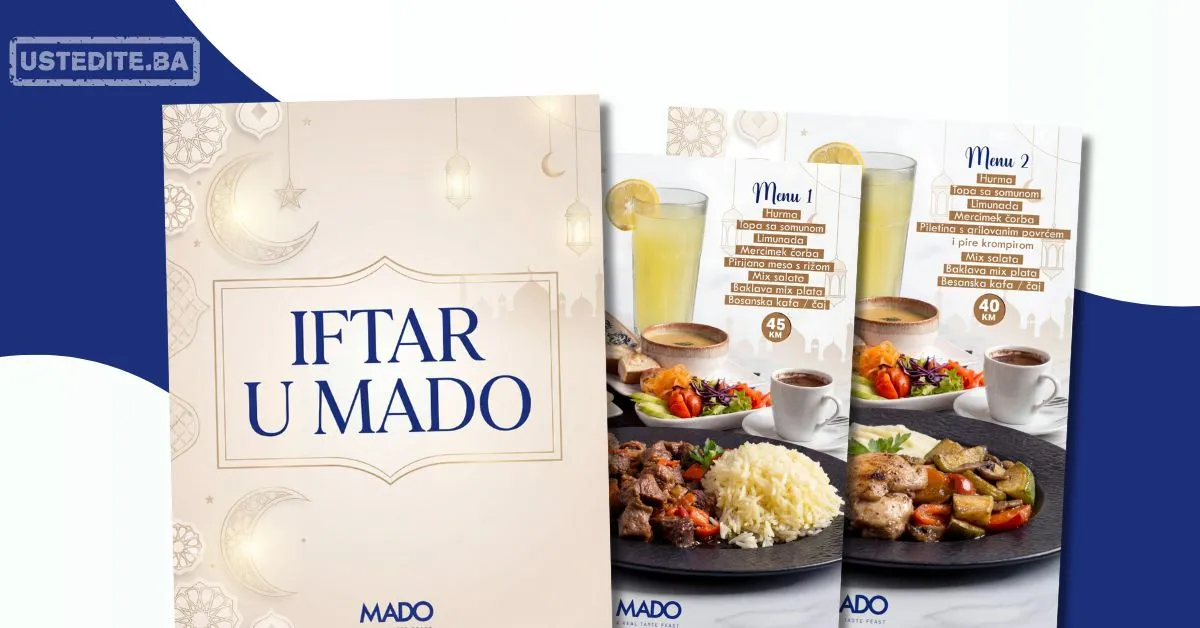 Mado IFTARSKI MENI 📍 Sarajevo 2026.