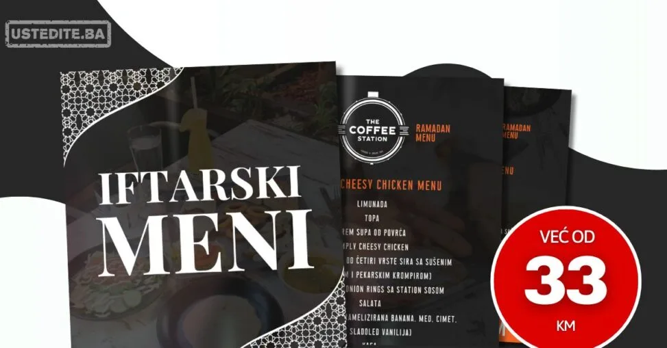 Coffe Station IFTARSKI MENI 📍 Sarajevo 2026.