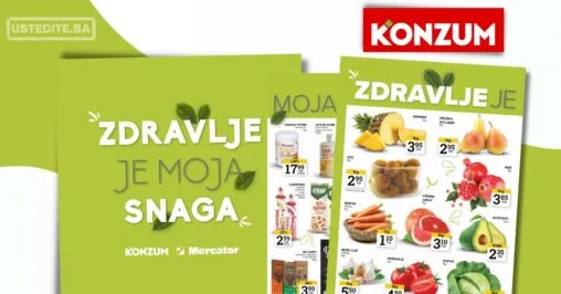 Konzum ZDRAVE NAMIRNICE 10-16.2.2026.