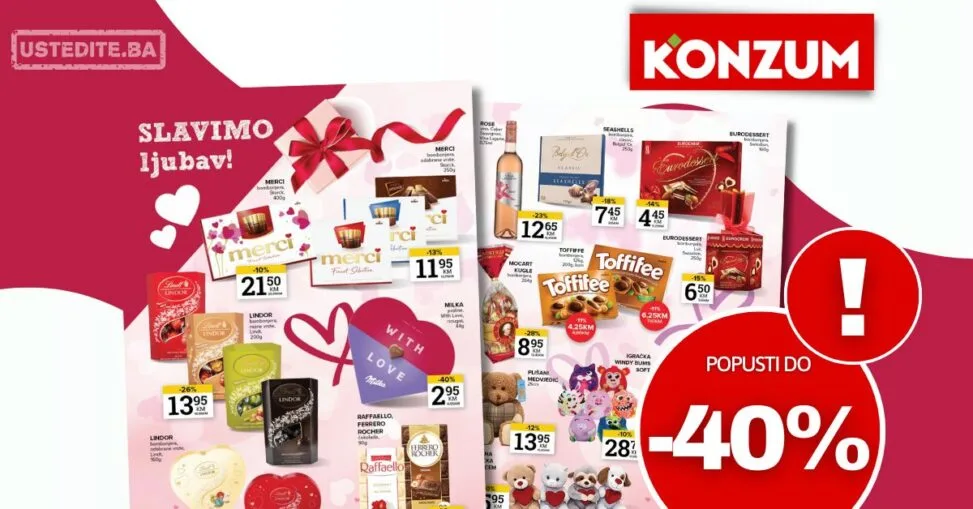 Konzum katalog VALENTINOVO 10-16.2.2026.