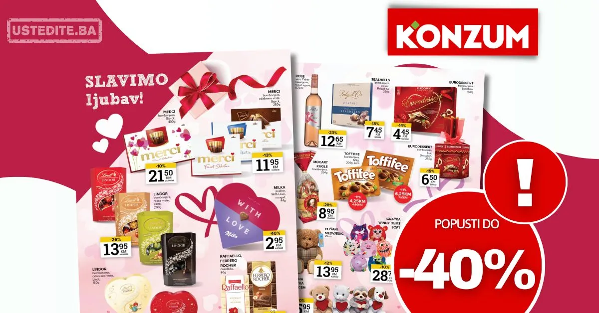 Konzum katalog VALENTINOVO 10-16.2.2026.