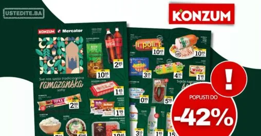 Konzum katalog RAMAZANSKA PONUDA 12.2-19.3.2026.