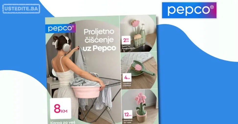Pepco akcija DODACI ZA DOM februar 2026.