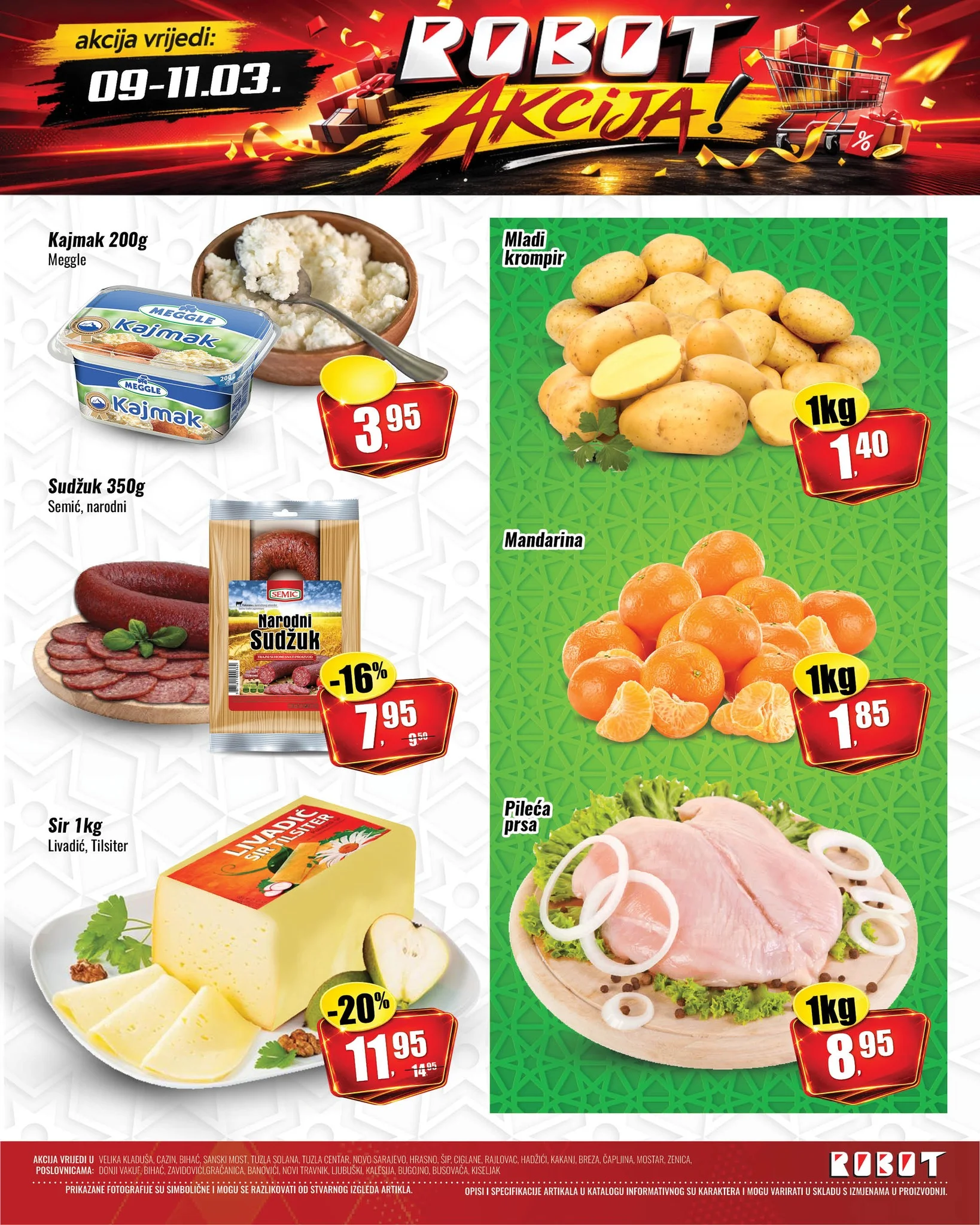 Robot akcija za početak sedmice 9-11.3.2026.