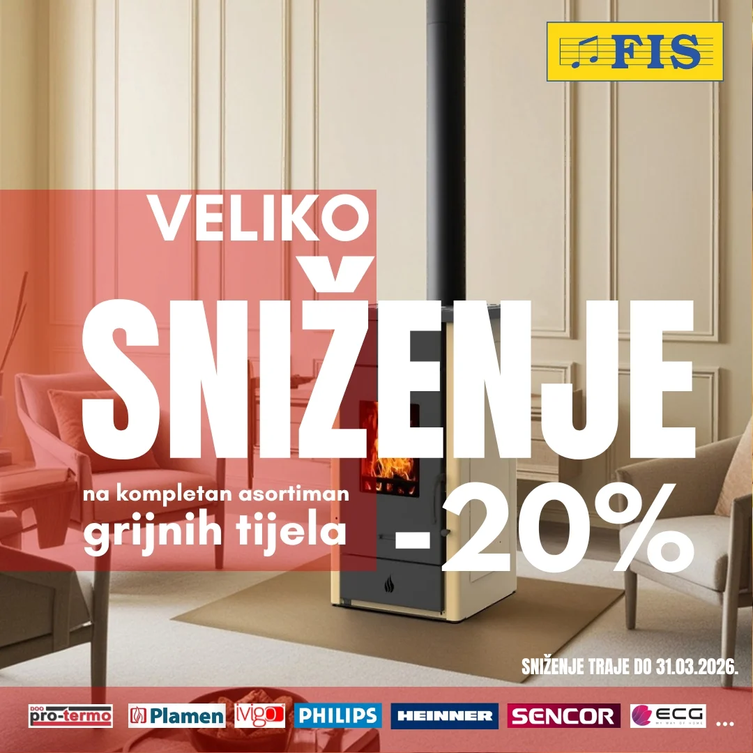 Fis AKCIJA GRIJNIH TIJELA - sniženje do 30.3.2026.