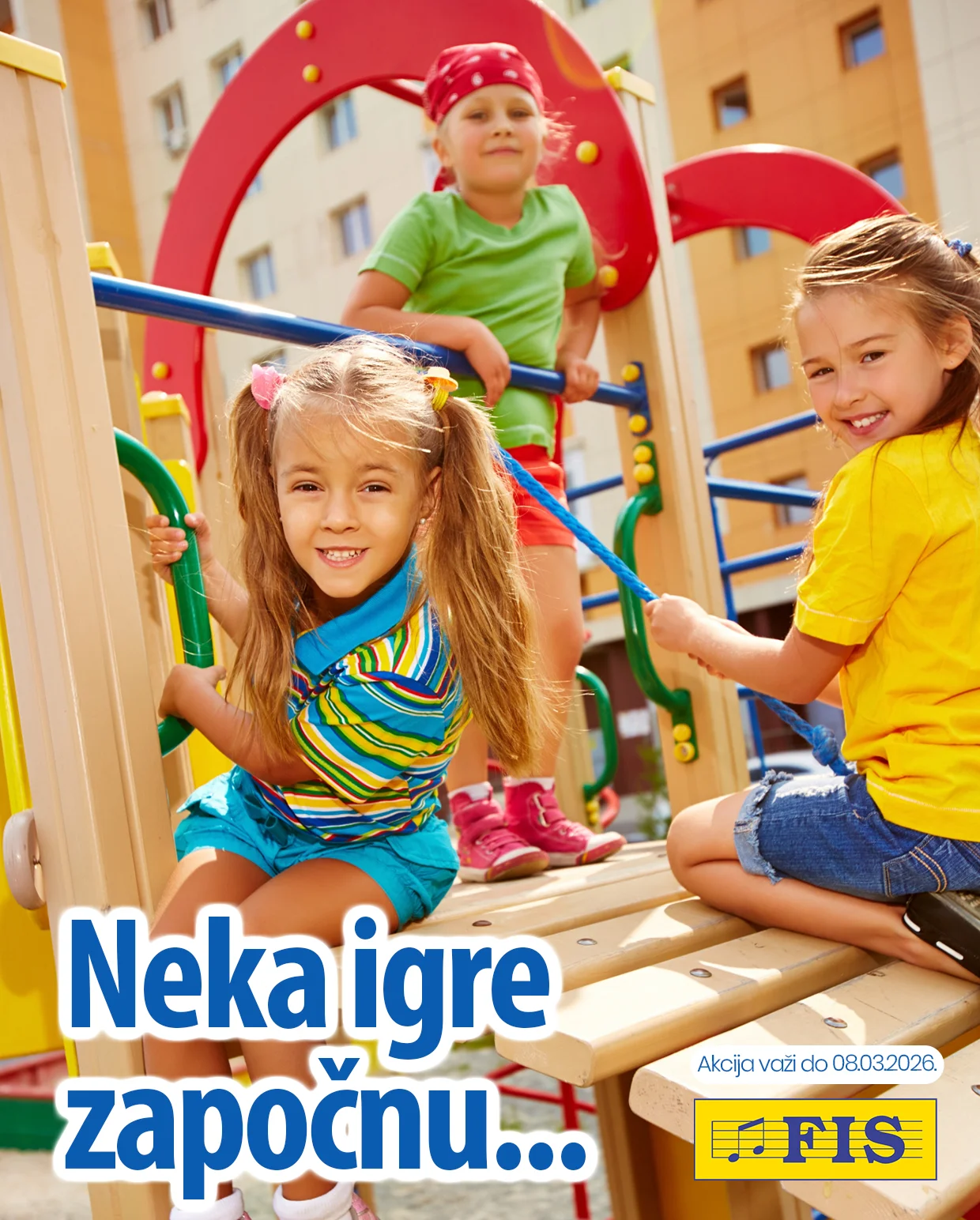 Fis akcija: krupne dječije igračke - sniženje do 8.3.2026.