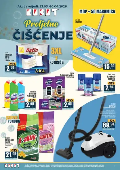 Robot katalog PROLJETNO ČIŠĆENJE 23.3-30.4.2026.