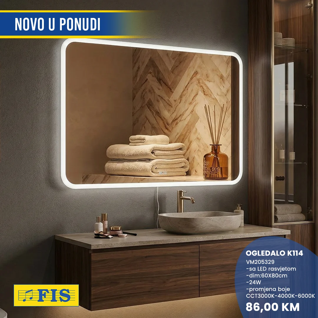 Fis akcija LED OGLEDALA mart 2026.