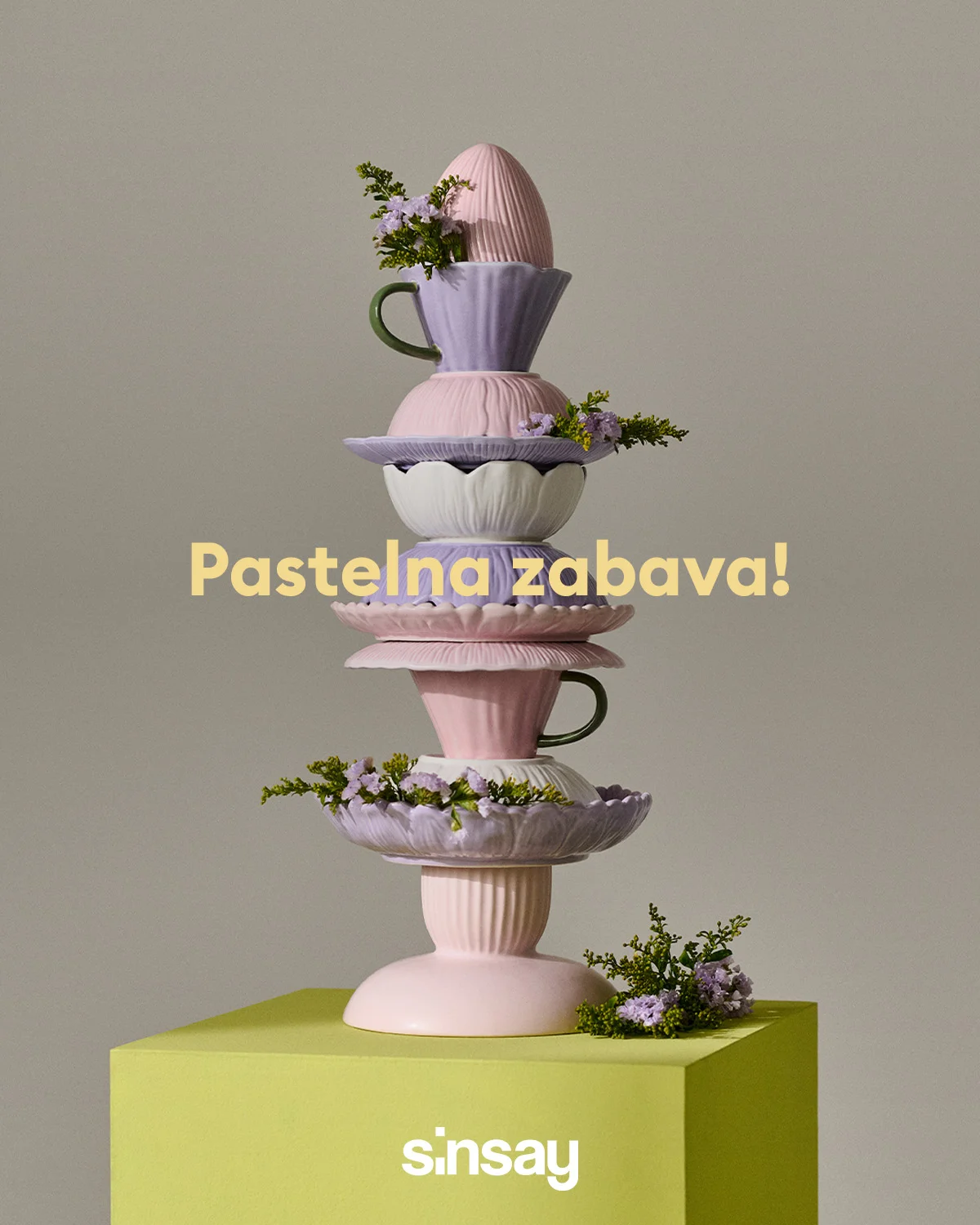 Sinsay akcija PASTELNO POSUĐE mart 2026.