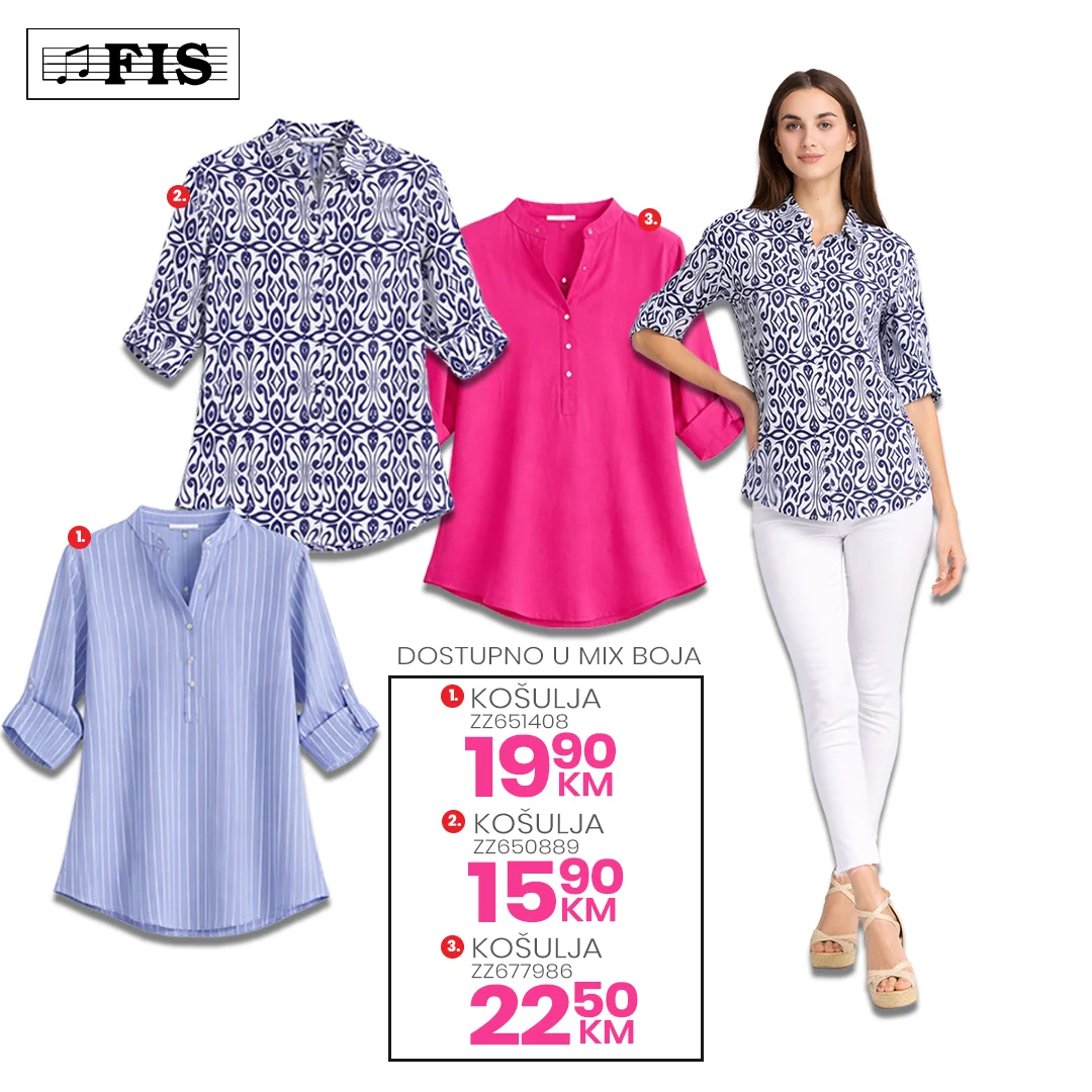 Fis akcija ODJEĆA ZA ŽENE mart 2026.
