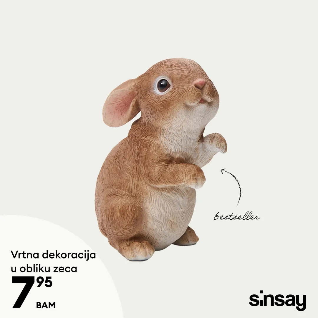 Sinsay ODJEĆA ZA BEBE mart 2026.