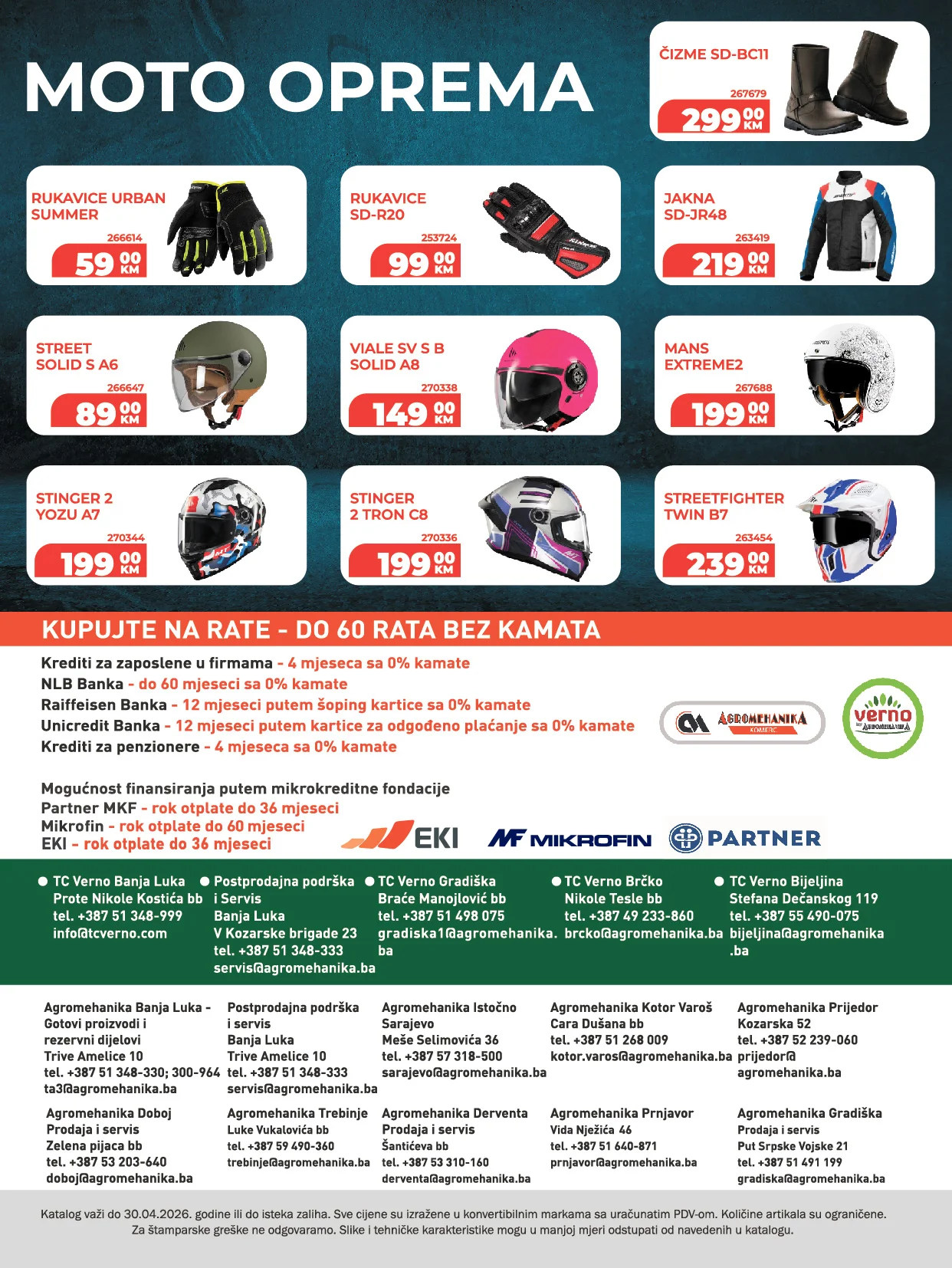 Verno by Agromehanika katalog april 2026.