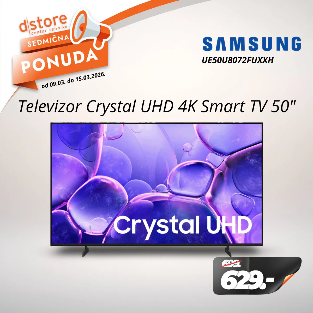 Dstore SEDMIČNA PONUDA 9-15.3.2026.