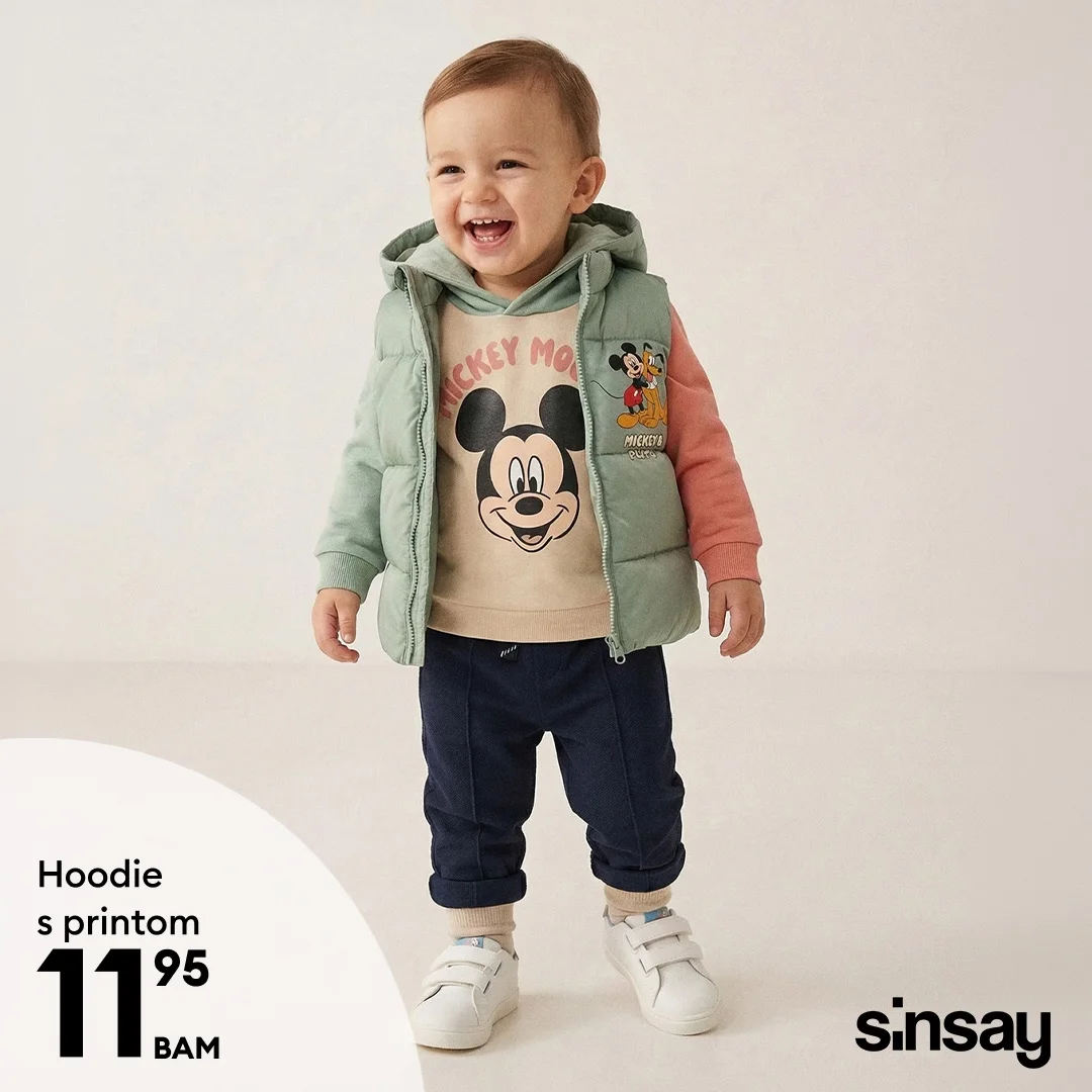 Sinsay ODJEĆA ZA BEBE mart 2026.