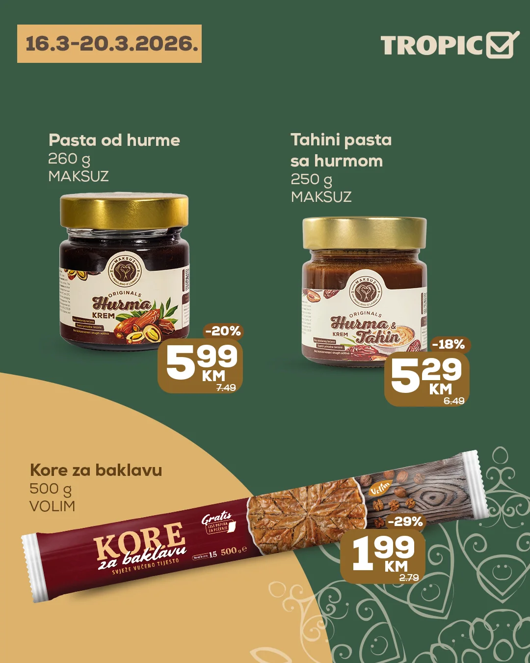 Tropic akcija 16-20.3.2026.