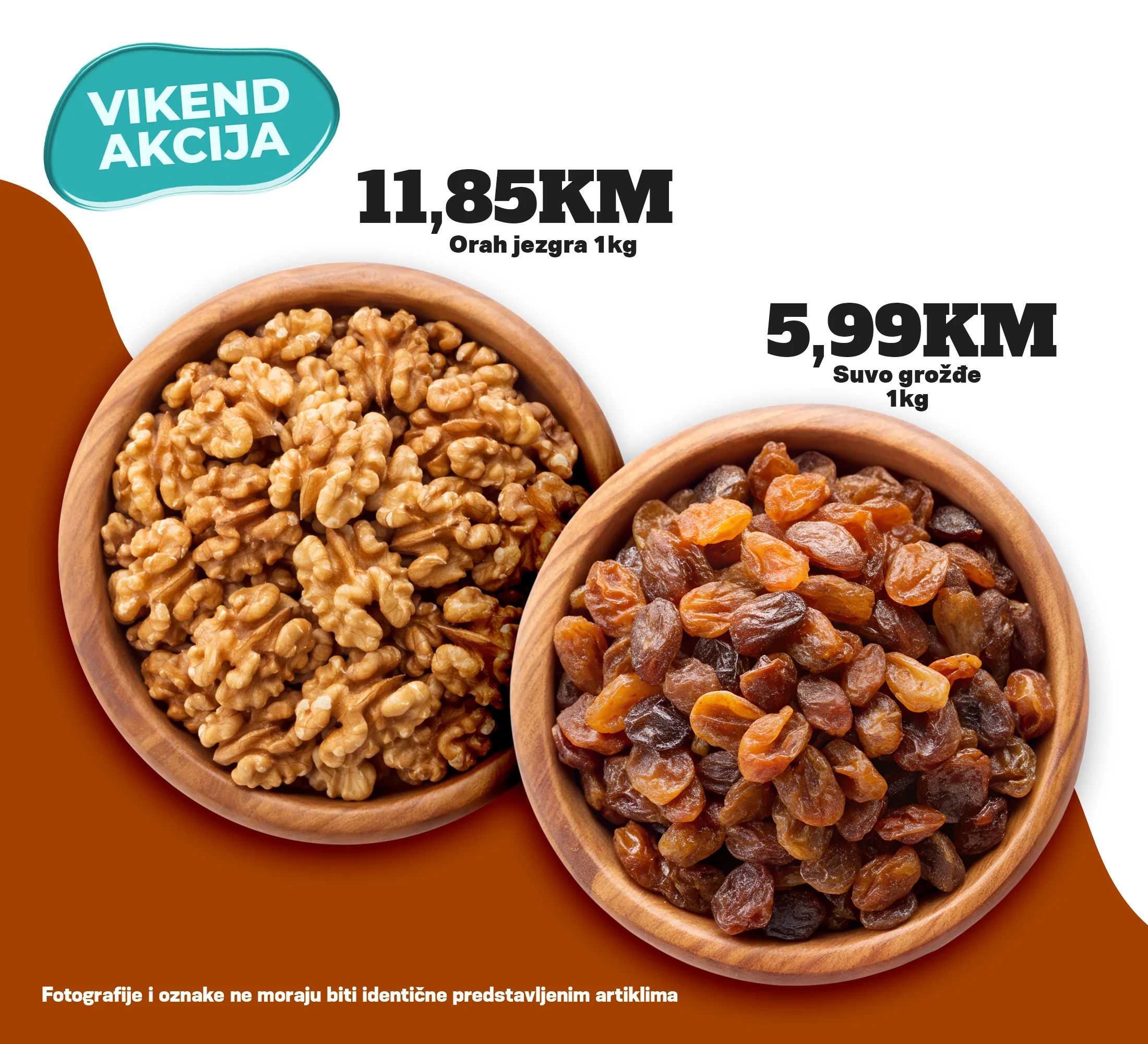 Kort vikend akcija 19-22.3.2026.