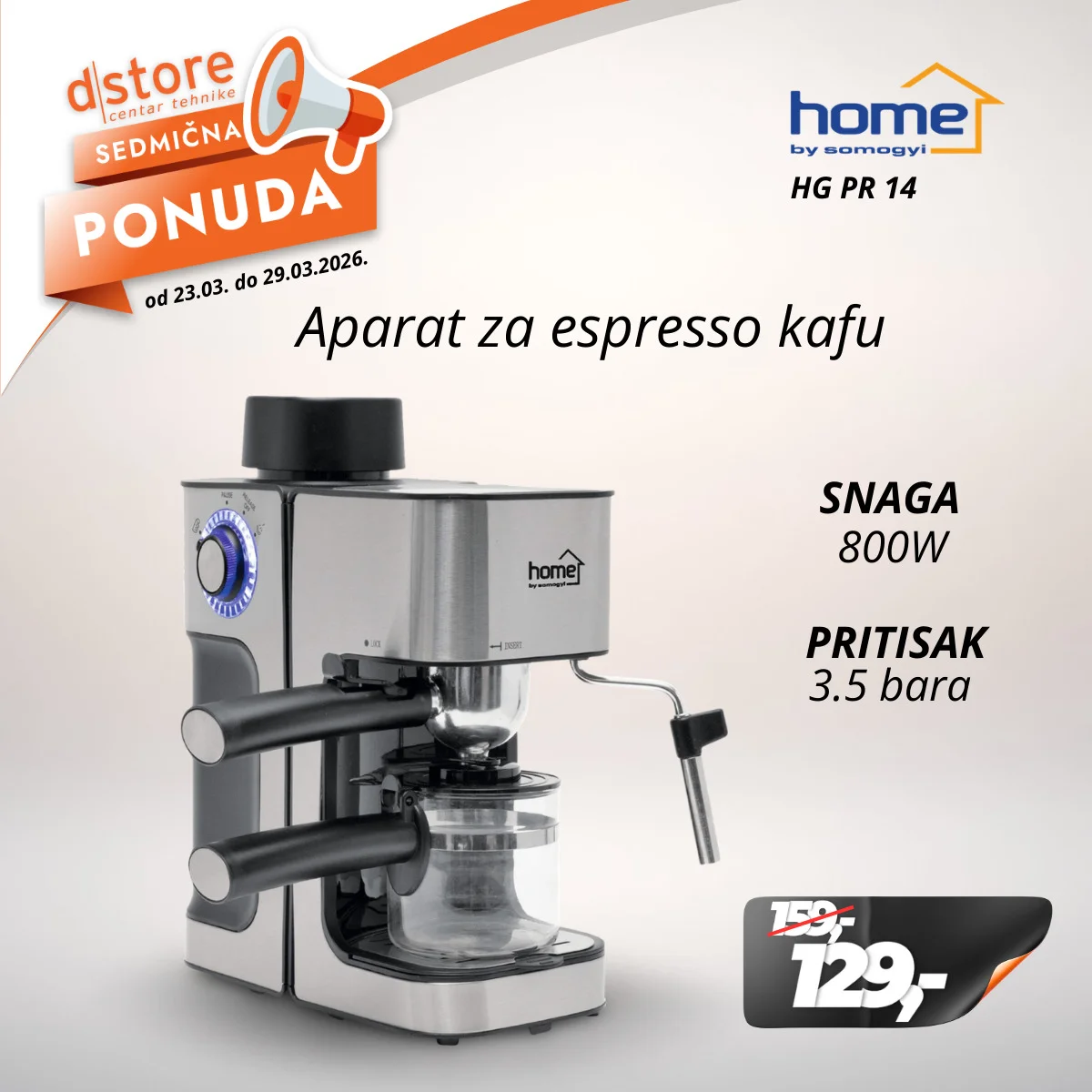 Dstore SEDMIČNA PONUDA 23-29.3.2026.