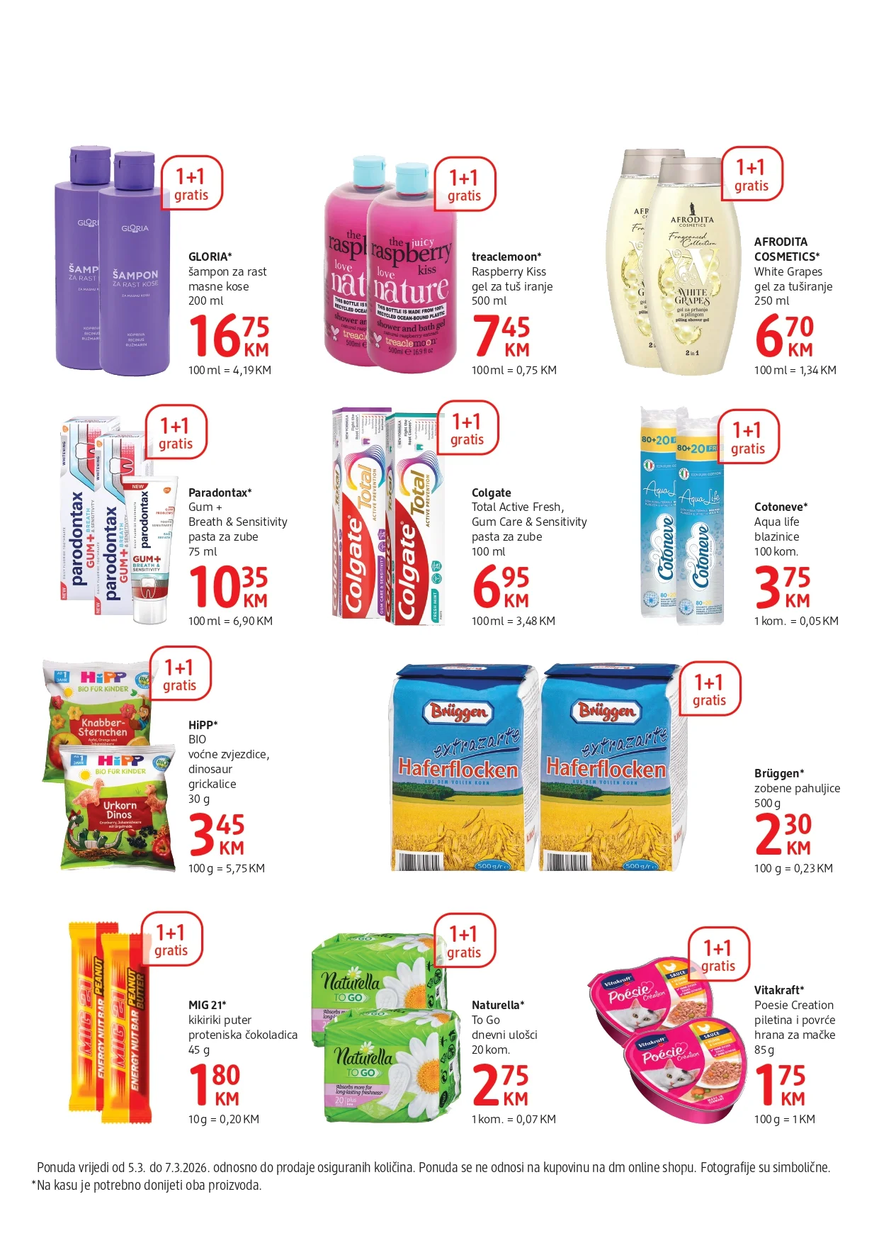 dm katalog SVE 1+1 GRATIS 5-7.3.2026.
