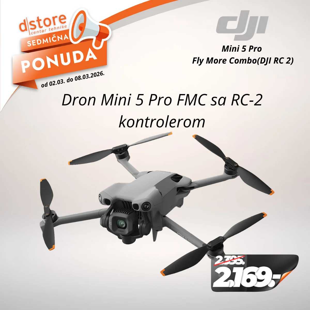 Dstore SEDMIČNA PONUDA 2-8.3.2026.