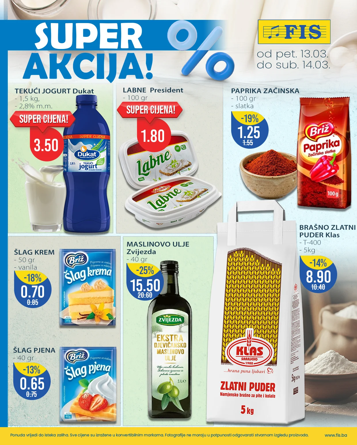 Fis vikend akcija 13-14.3.2026.