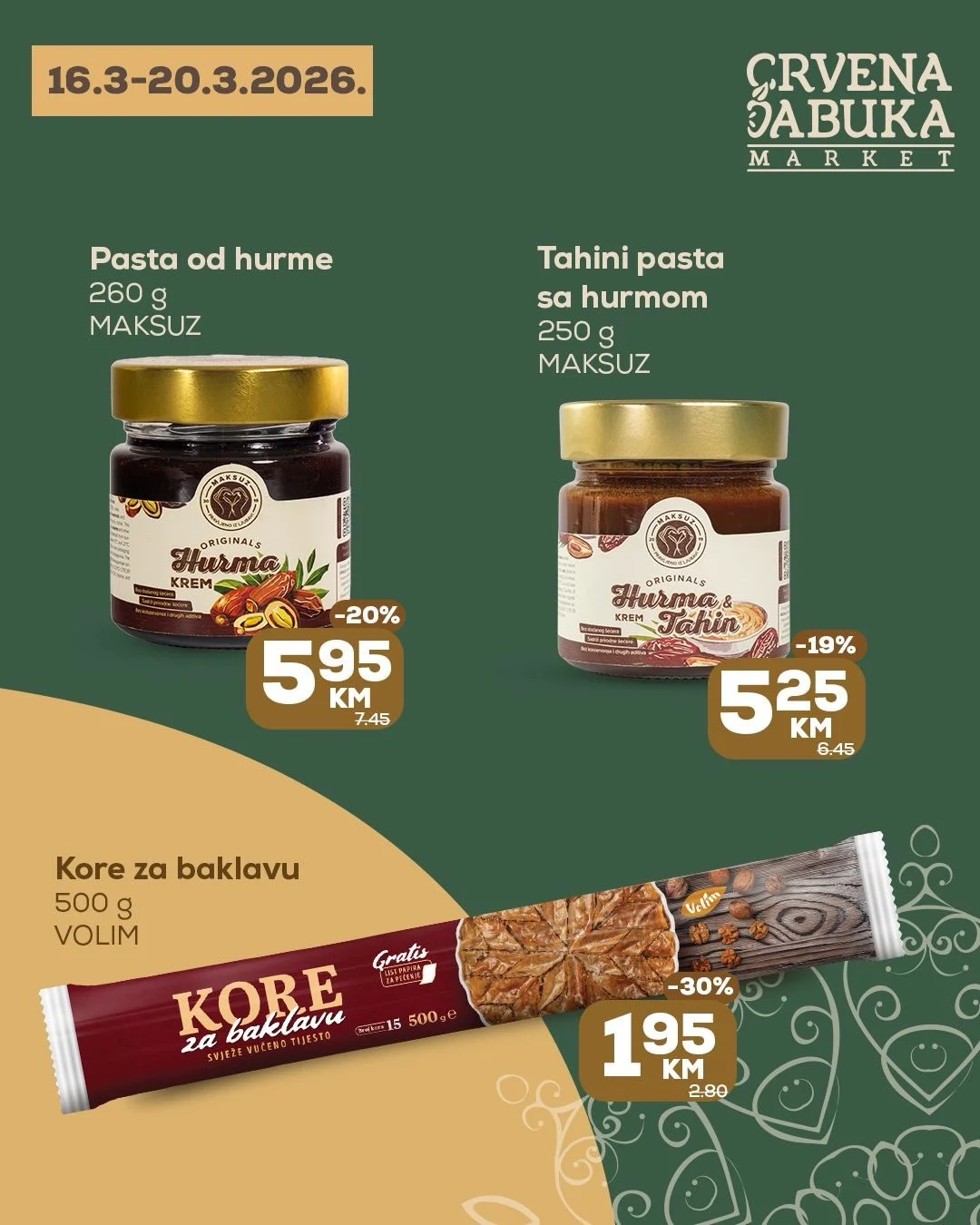 Crvena Jabuka akcija 16-20.3.2026.