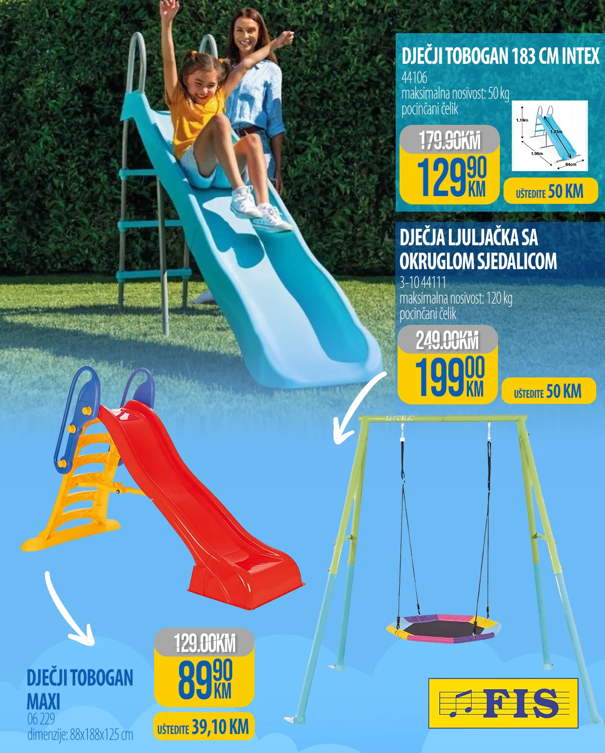 Fis akcija: krupne dječije igračke - sniženje do 8.3.2026.