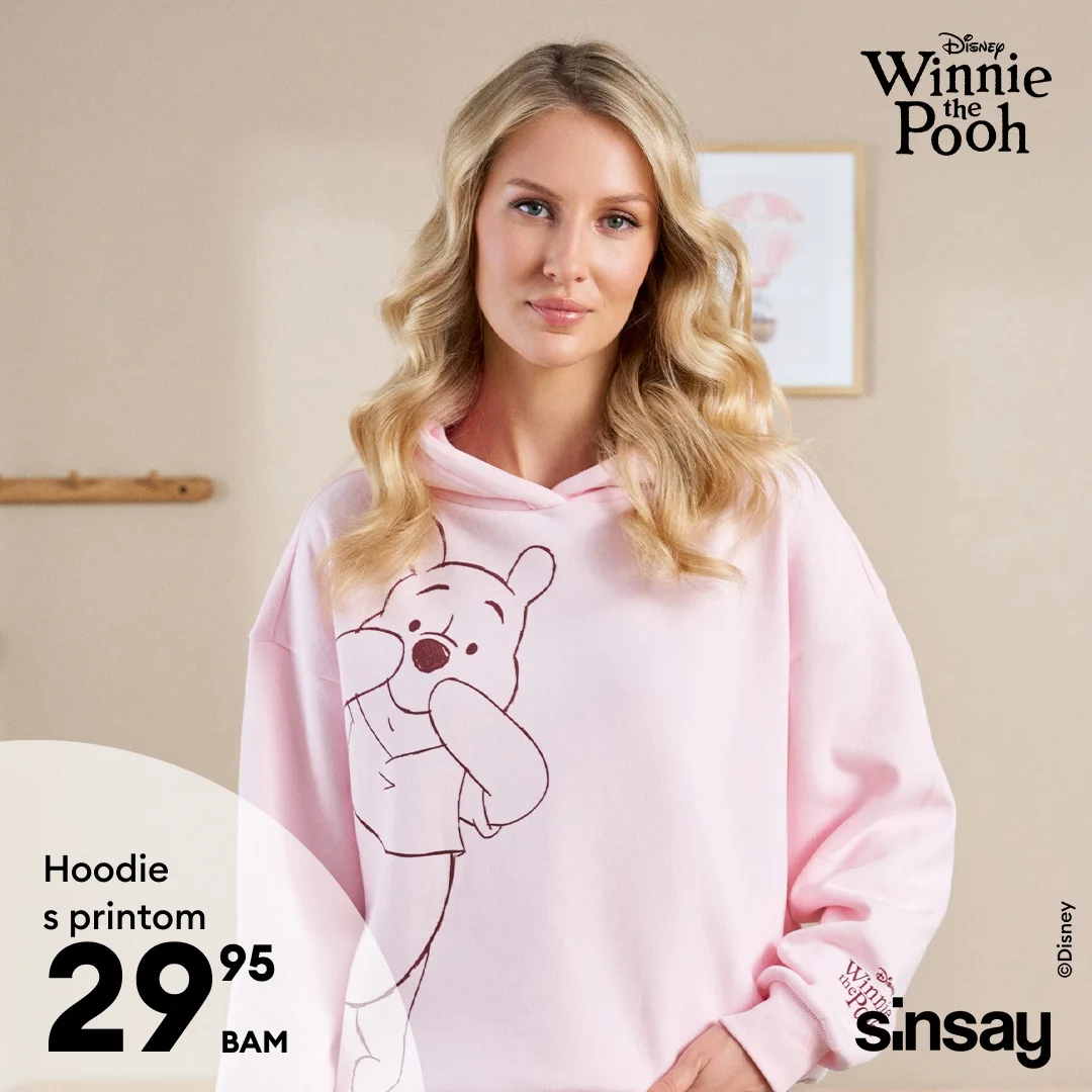 Sinsay akcija - Disney kolekcija za mame i bebe mart 2026.