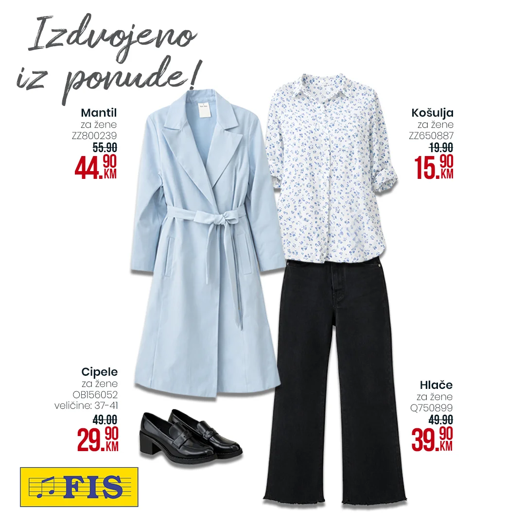 Fis akcija - NOVA KOLEKCIJA mart 2026.