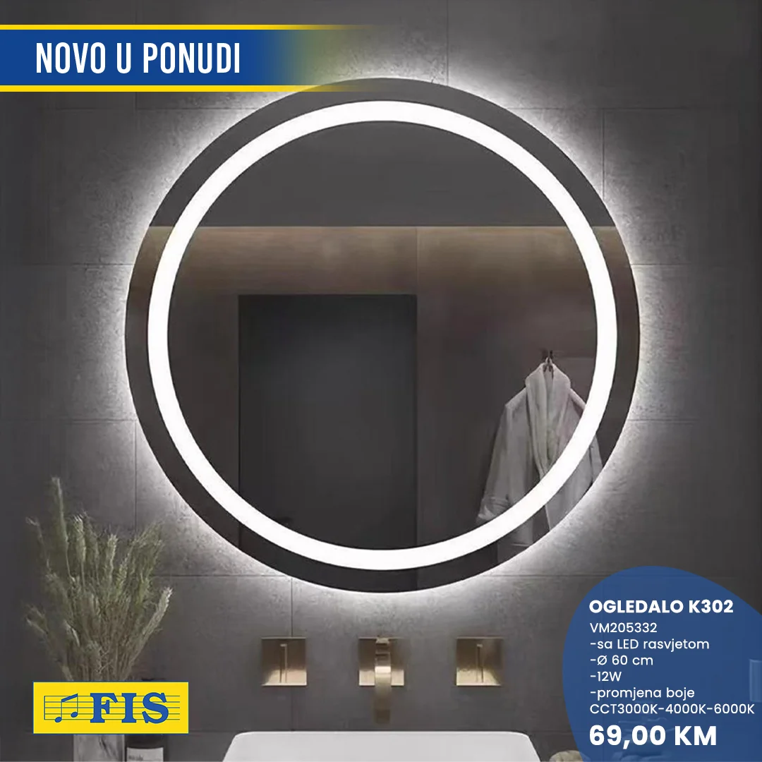 Fis akcija LED OGLEDALA mart 2026.