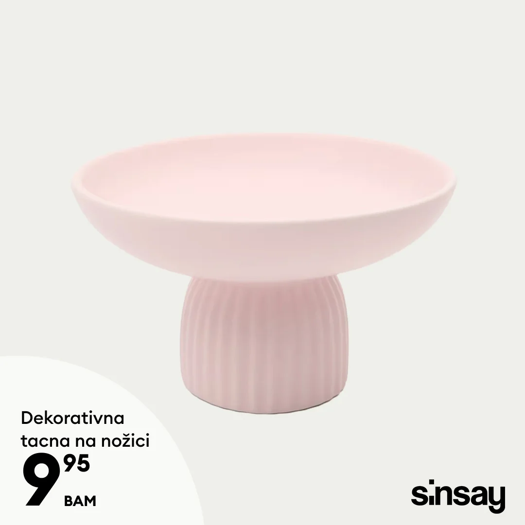 Sinsay akcija PASTELNO POSUĐE mart 2026.