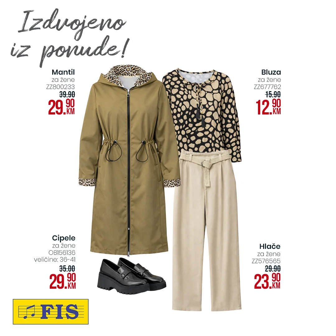 Fis akcija - NOVA KOLEKCIJA mart 2026.