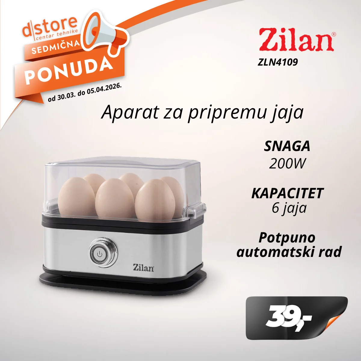 Dstore SEDMIČNA PONUDA 30.3-5.4.2026.