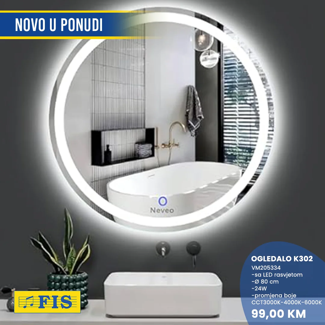 Fis akcija LED OGLEDALA mart 2026.