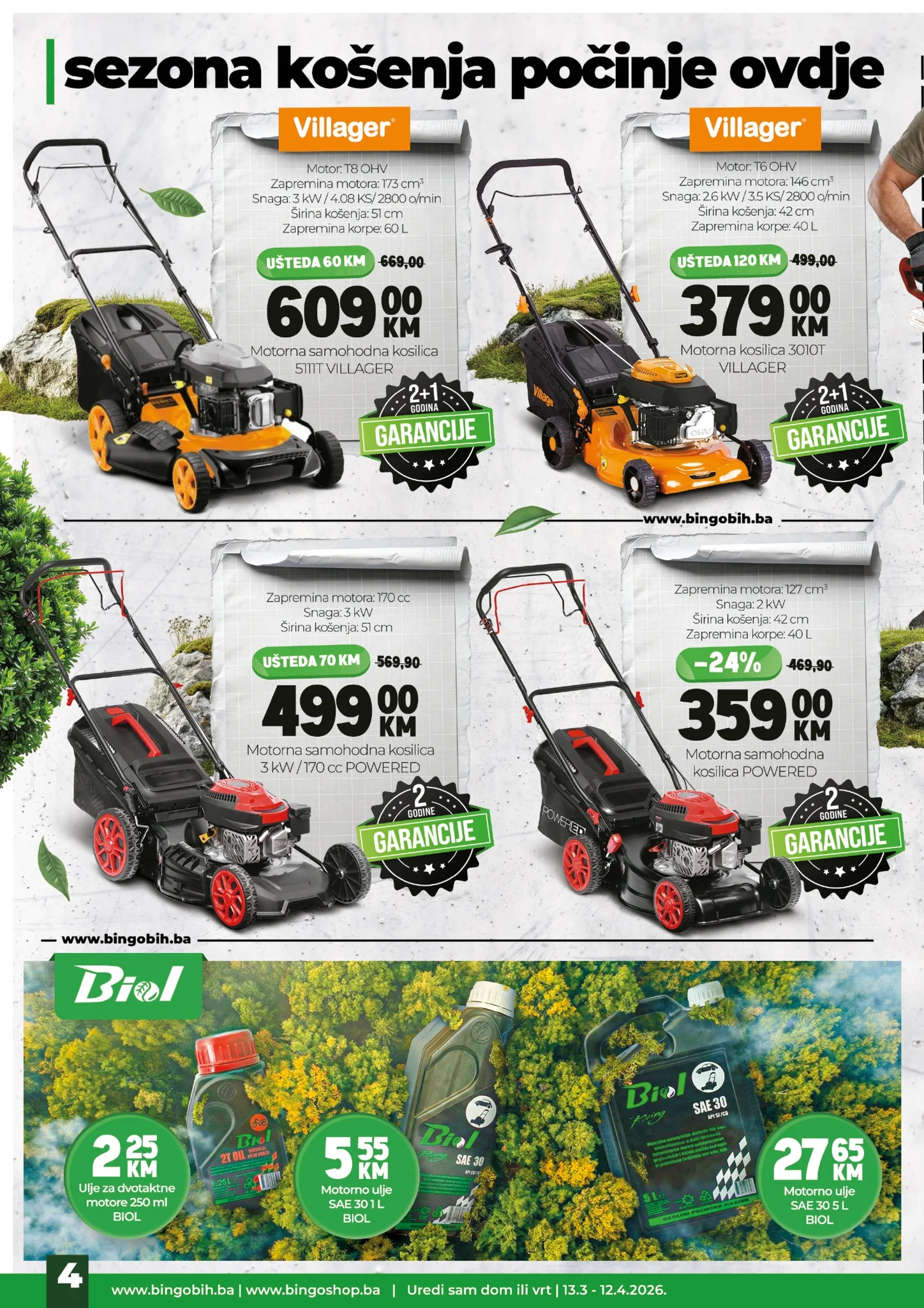 Bingo katalog SVE ZA dom i vrt 13.3-12.4.2026.