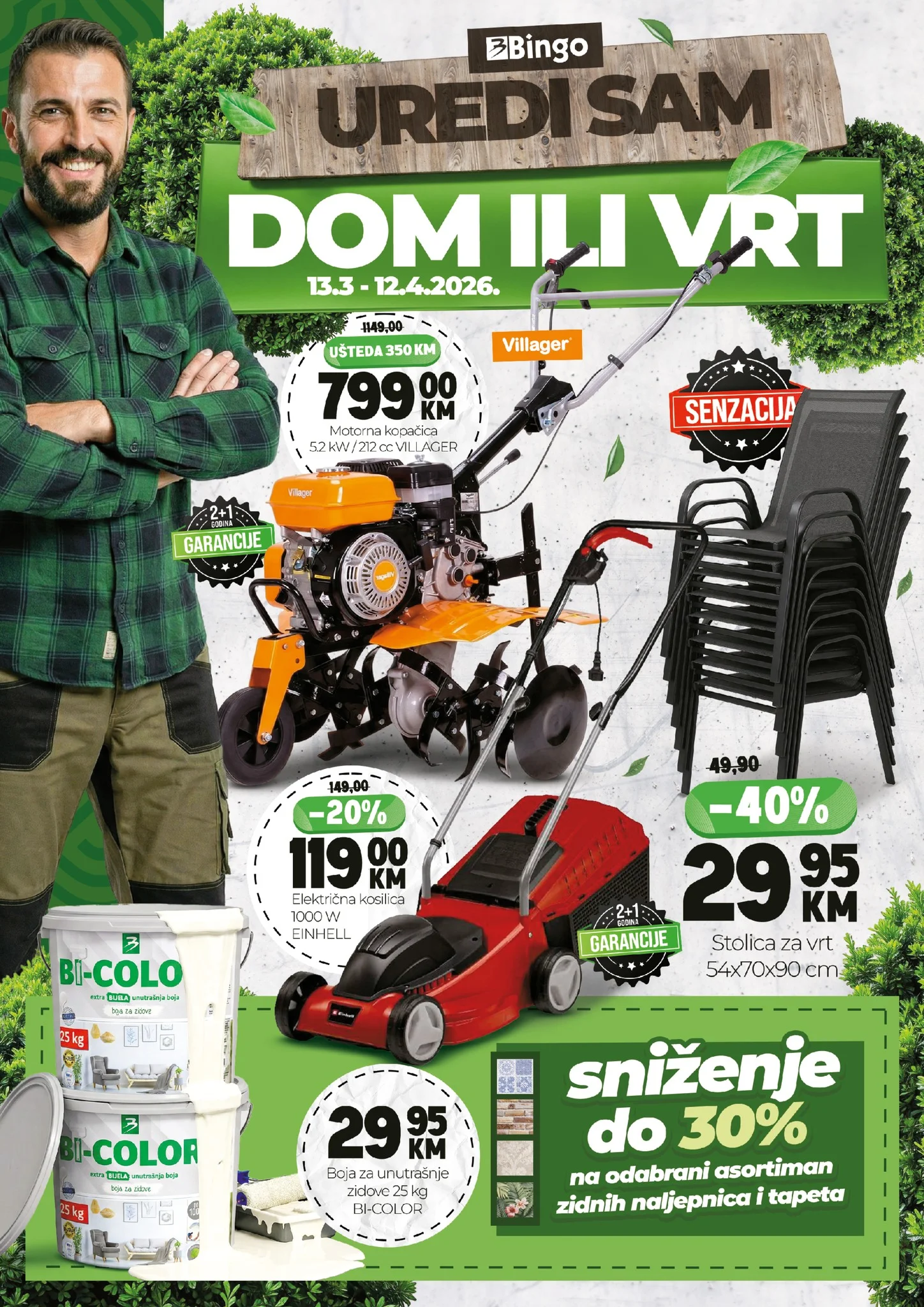 Bingo katalog SVE ZA dom i vrt 13.3-12.4.2026.