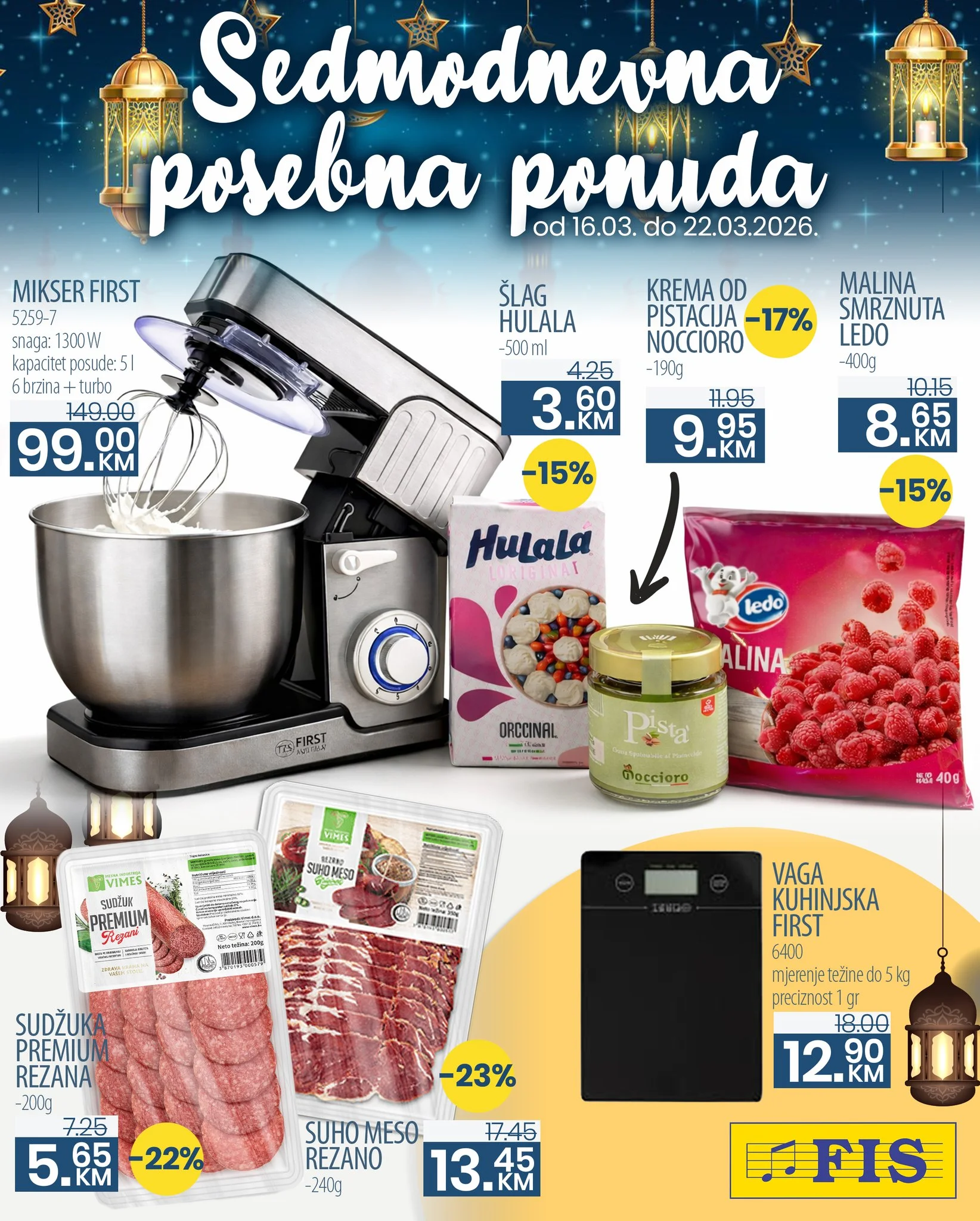 Fis katalog BAJRAMSKA PONUDA 16-22.3.2026.